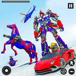 Car Robot Transform Game 3D - Horse Robot Games