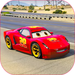 Splashy Superhero Vertigo racing : lightning car