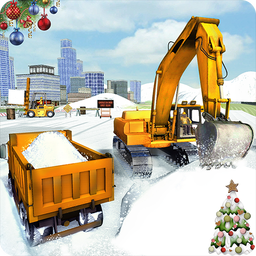 City Snow Excavator Simulator Machine