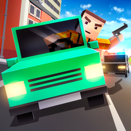 Cube Car Theft Race 3D