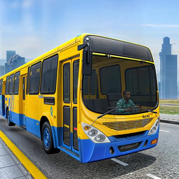 Coach bus driving simulator 3d