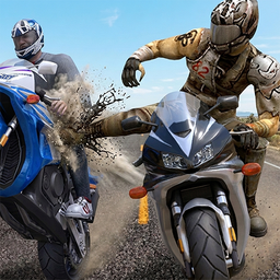 Highway Bike Attack Race Game