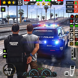 Police Car Chase-Gangster Game