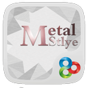 Metal R GOLauncher EX Theme