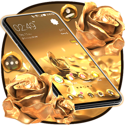 Rose Gold Launcher Theme
