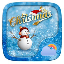 Christmas GO Weather Widget Theme