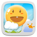 Cute Garden GO Weather Widget