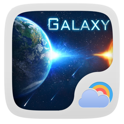 Galaxy Theme GO Weather EX