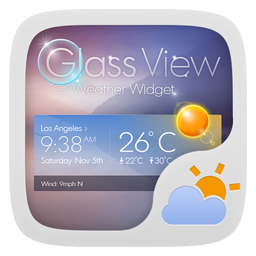 Glass View Theme GOWeather