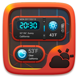 Future GO Weather Widget Theme