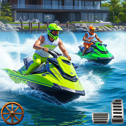 Jet Ski Boat Racing Water Game