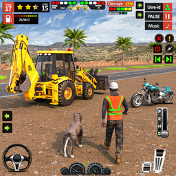 Jcb Road Construction Game