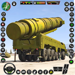 Army Truck Driving Truck 3D