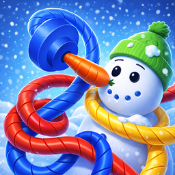 Twisted Ropes: Untangle 3D