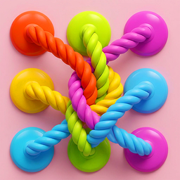Twisted Ropes: Untangle 3D