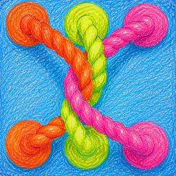 Twisted Ropes: Untangle 3D