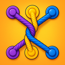 Twisted Ropes: Untangle 3D