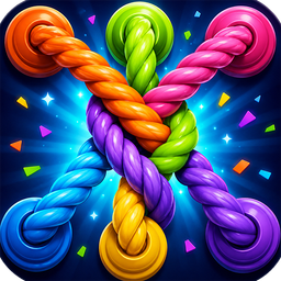 Twisted Ropes: Untangle 3D