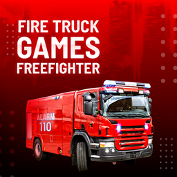 Fire Truck Games - Firefigther