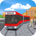 Metro Euro Bus Game 21:City Bus Drive Simulator 21