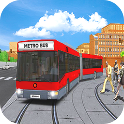 Metro Euro Bus Game 21:City Bus Drive Simulator 21