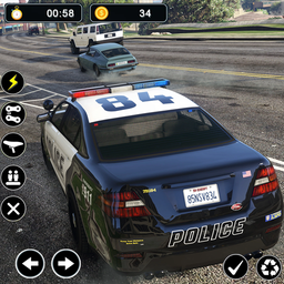 US Police Game: Car Chase Game