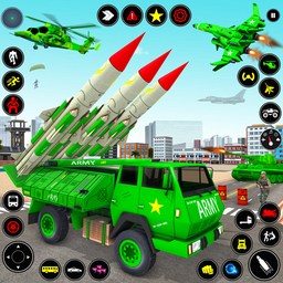 Army Truck Robot Car Game 3d