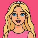 Barbie girl cartoon