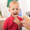 Teaching speech therapy in children