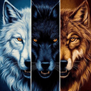 ‏Wolf wallpaper