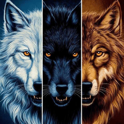 ‏Wolf wallpaper