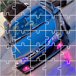 ‏بازی پازل ماشین شوتی
