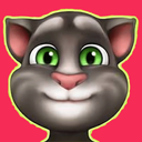Talking cat cartoon