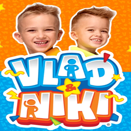 Cartoon Vlad and Niki