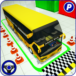 US Army Bus Parking Game 2020 : Bus Parking Game