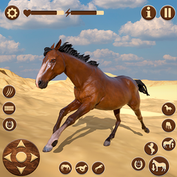 Wild Horse Riding Sim: Racing