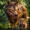 Wolf Family: Wild Wolf Games