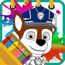 Dog Patrol Coloring Game