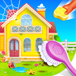 Baby Girl Home Cleaning Game