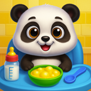 Panda caretaker pet salon game