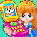 Princess toy phone call game