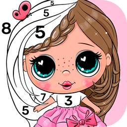 Color by number for girls