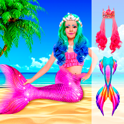 Mermaid Photo: Game for girls
