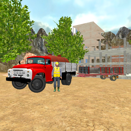 Construction Truck 3D: Material Transport