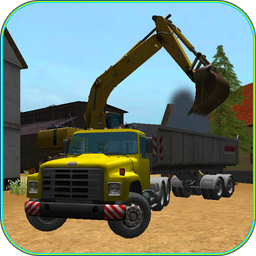 Construction Truck 3D: Asphalt