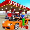 Gas Station Car Wash Car Driving Sim: Parking Game