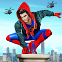 Rope Hero Superhero Flying