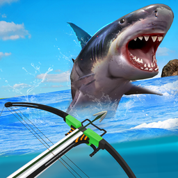 Angry Fish Hunting - Sea Shark Spear-fishing Game - Free download