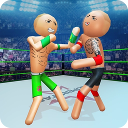 Stickman wrestling Fight arena: Fighting Game