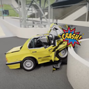 Mega Beam car drive Crash